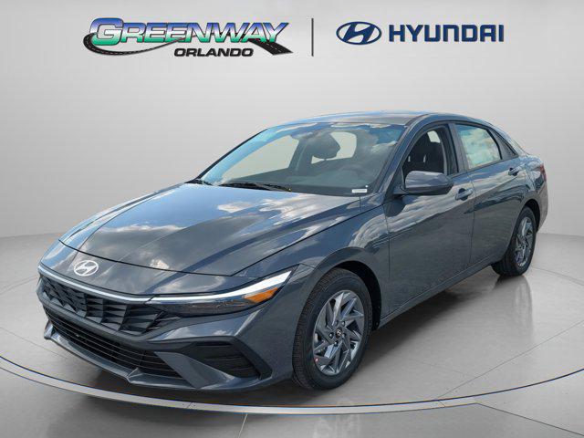 2025 Hyundai Elantra Hybrid Blue photo 2