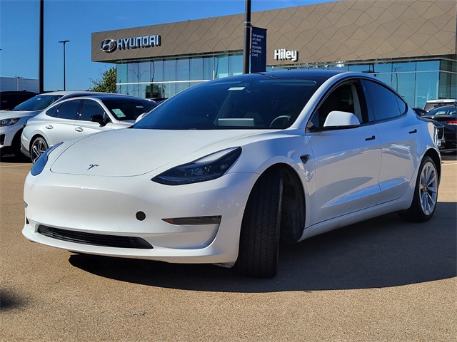 Used 2021 Tesla Model 3 Base with VIN 5YJ3E1EB9MF063166 for sale in Fort Worth, TX