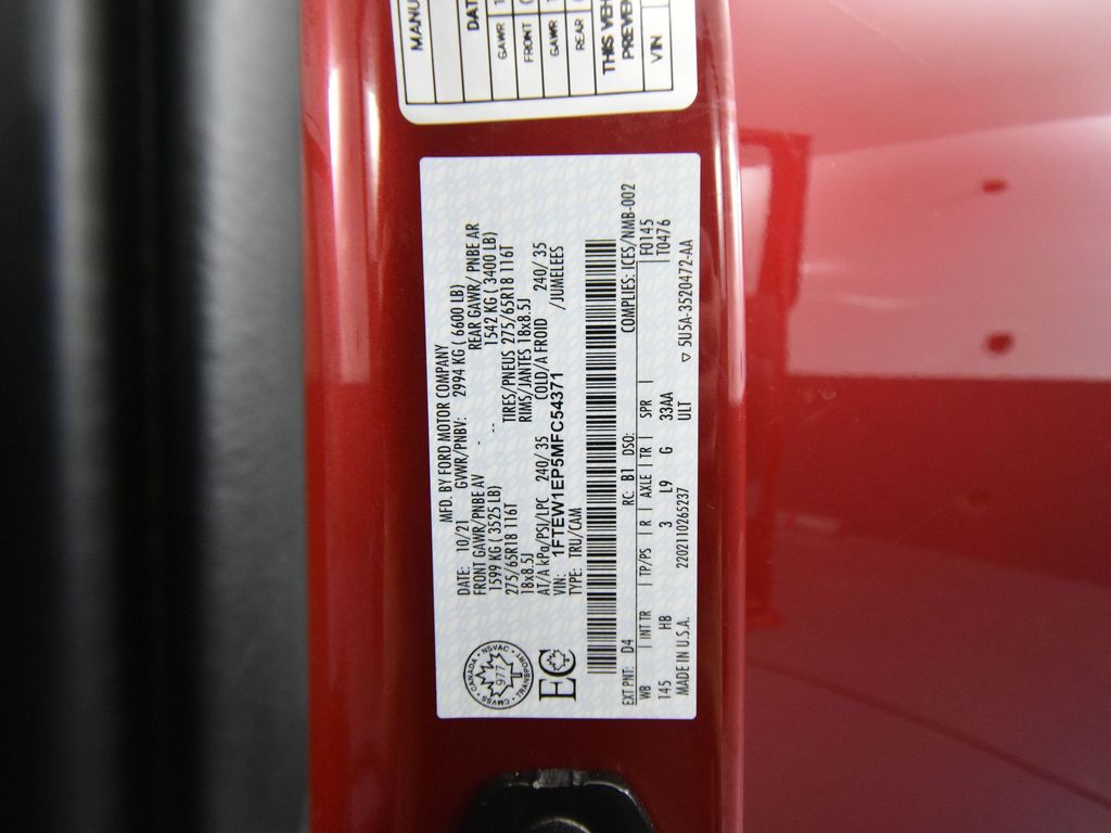 2021 Ford F-150 Lariat photo 44