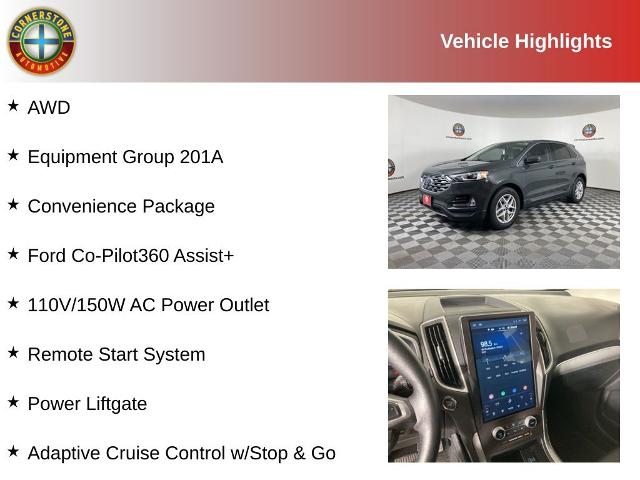 Used 2021 Ford Edge SEL with VIN 2FMPK4J92MBA65445 for sale in Elk River, Minnesota