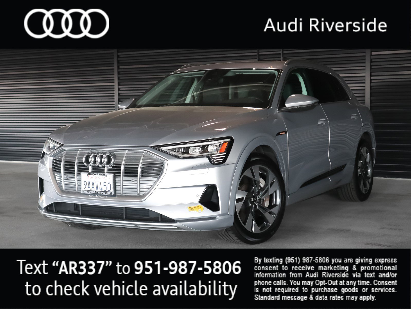 Used 2022 Florett Silver Metallic Audi Premium image 1