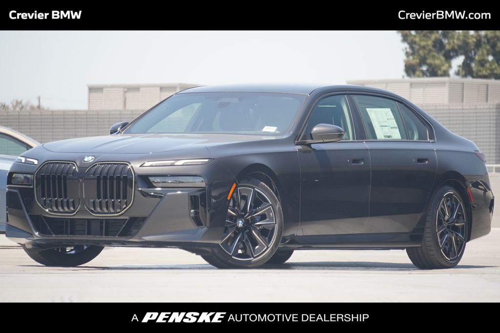 New 2025 Black Sapphire Metallic BMW 760i xDrive image 1