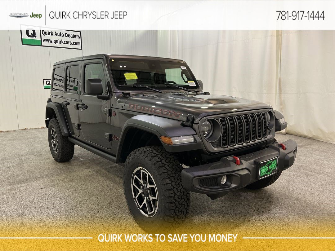 New 2025 Granite Crystal Metallic Clearcoat Jeep Rubicon image 3