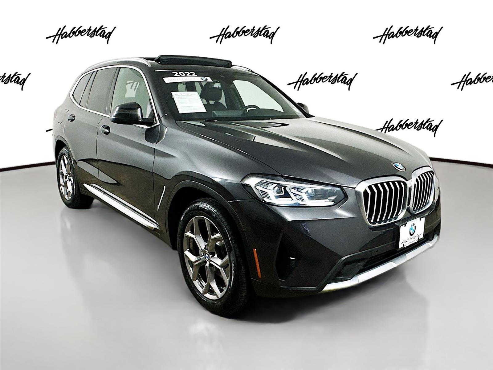 Certified Used 2022 Dark Graphite Metallic BMW xDrive30i image 3