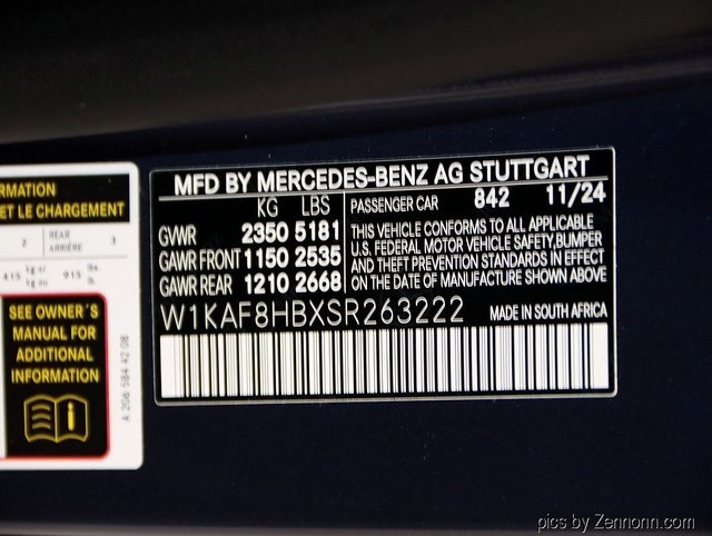 2025 Mercedes Benz C 43 AMG 4MATIC photo 39