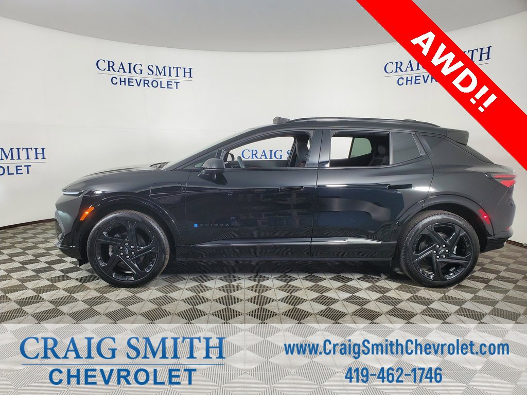 Used 2024 Chevrolet Equinox EV RS with VIN 3GN7DSRR2RS288651 for sale in Galion, OH