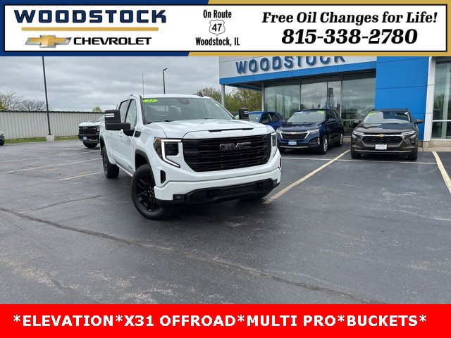 Used 2022 Summit White GMC Elevation image 1