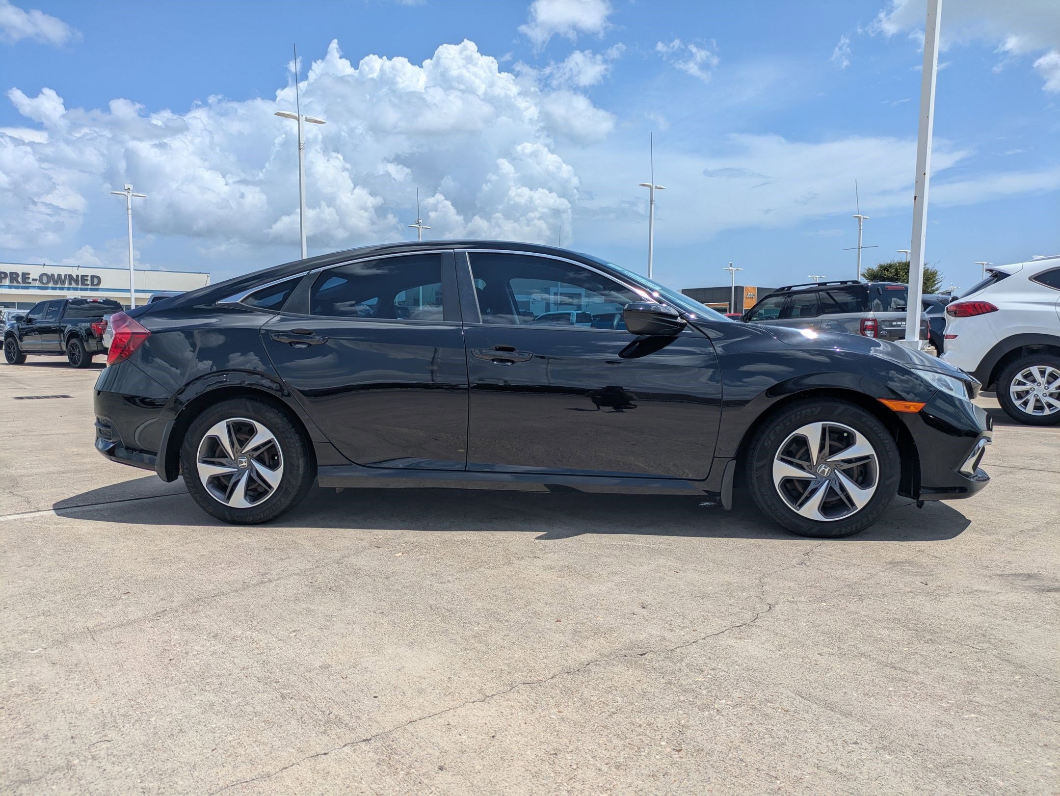 Used 2019 Honda Civic LX with VIN 19XFC2F66KE050677 for sale in Manvel, TX