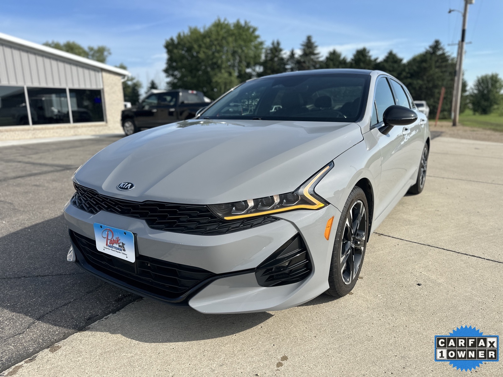 Used 2021 Kia K5 GT-Line with VIN 5XXG64J2XMG074745 for sale in Luverne, Minnesota
