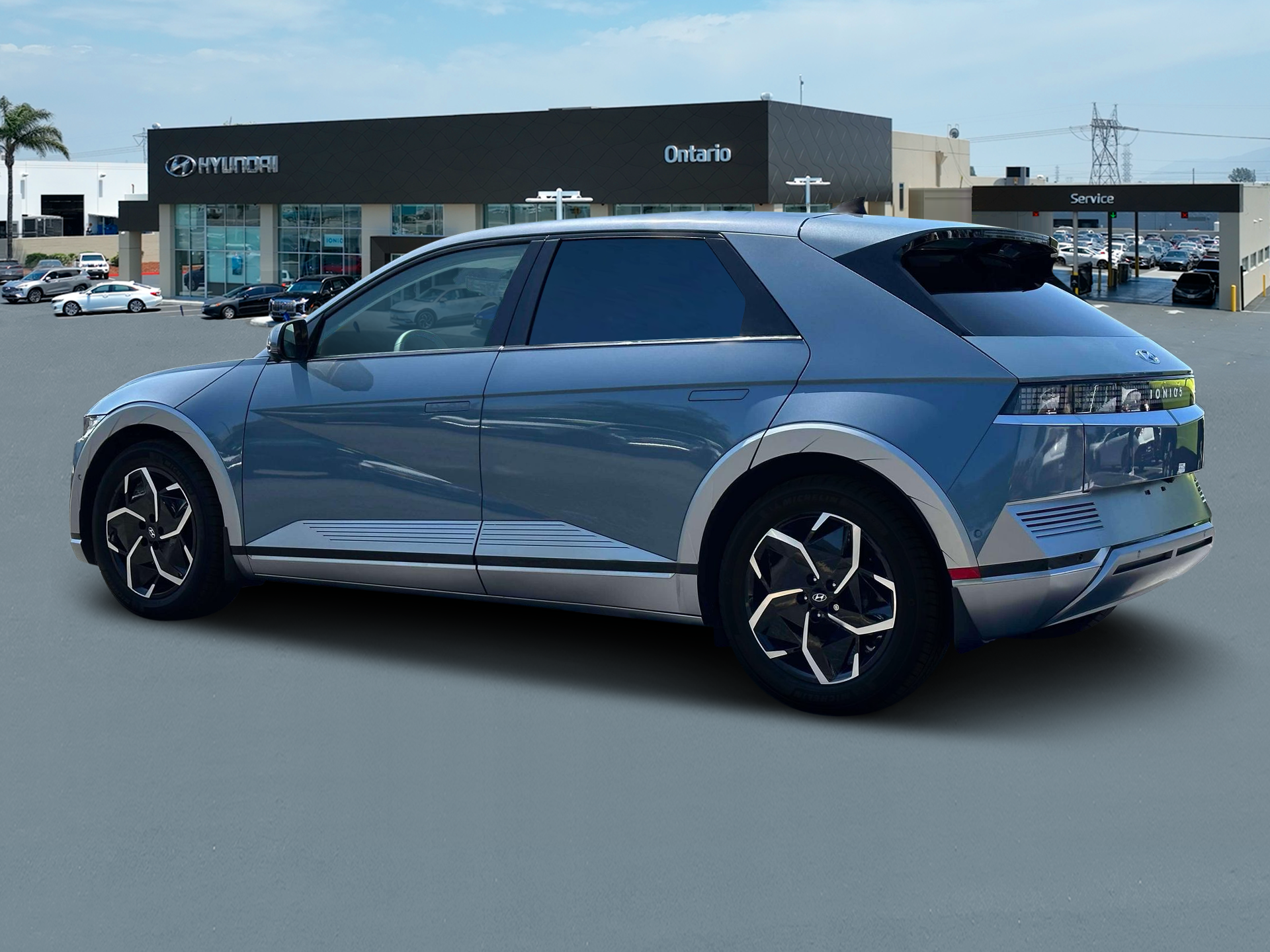 New 2024 Lucid Blue Hyundai Limited image 4