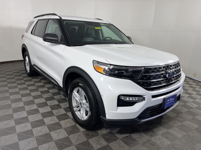 Certified 2023 Ford Explorer XLT with VIN 1FMSK8DH9PGA45338 for sale in Shakopee, Minnesota