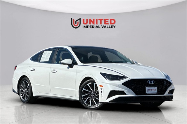 Used 2022 Hyundai Sonata Limited with VIN KMHL34J27NA205386 for sale in Imperial, CA