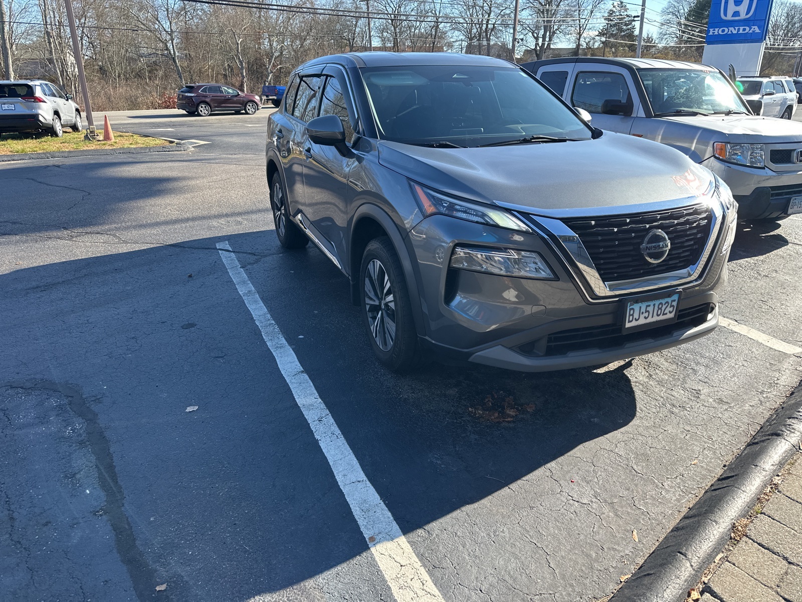 Used 2021 Nissan Rogue SV with VIN 5N1AT3BB3MC684019 for sale in Groton, CT