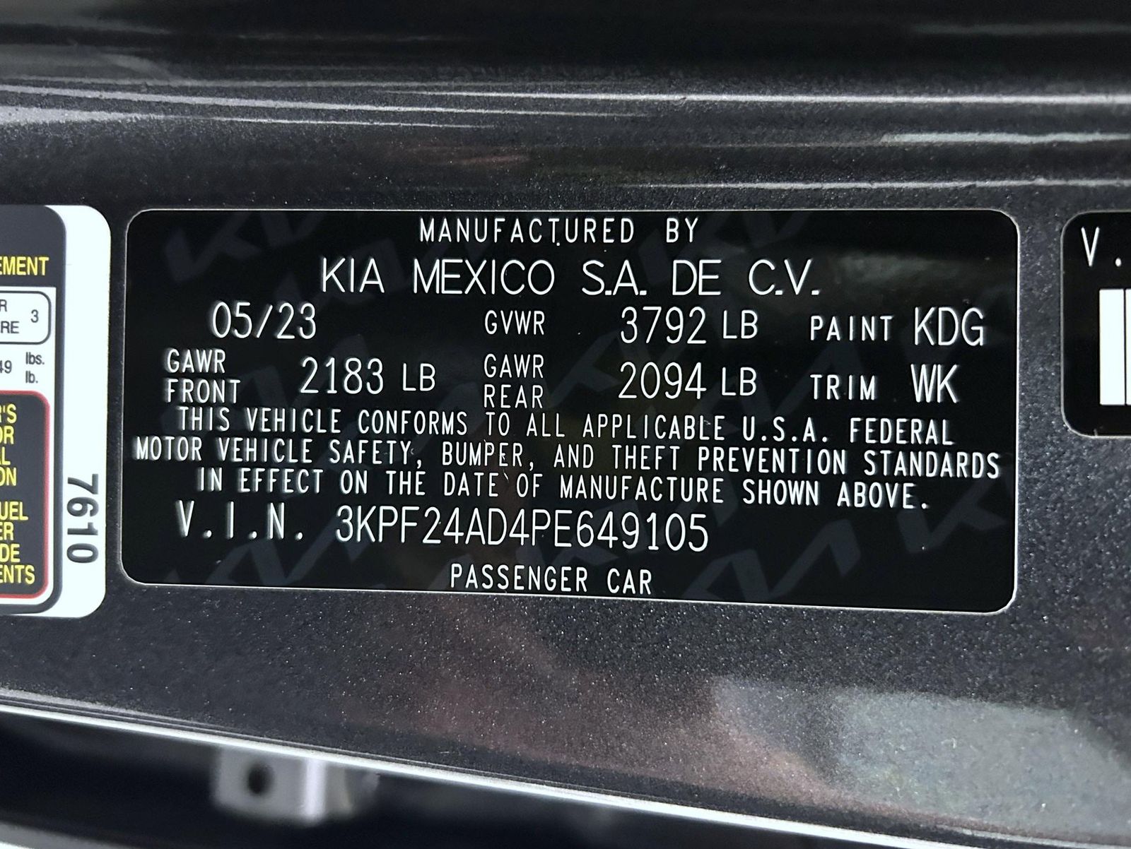 2023 Kia Forte LXS photo 23
