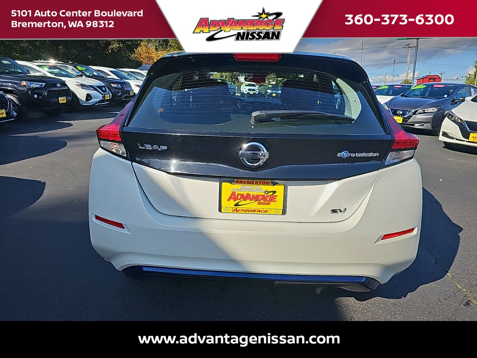 2019 Nissan Leaf SV photo 4