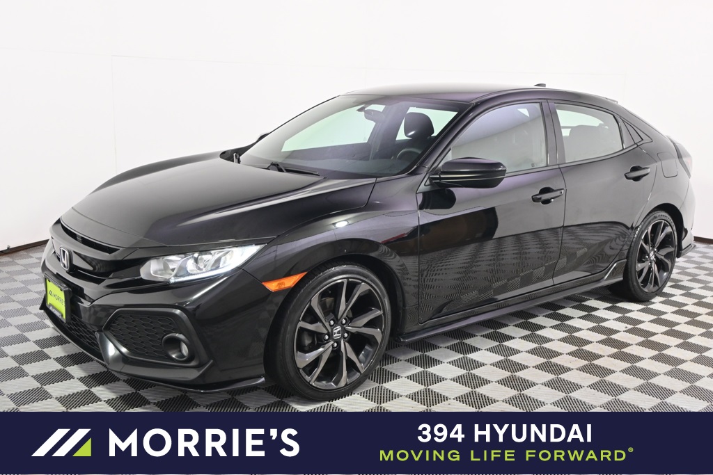 Used 2018 Honda Civic Hatchback Sport with VIN SHHFK7H4XJU208697 for sale in St. Louis Park, Minnesota