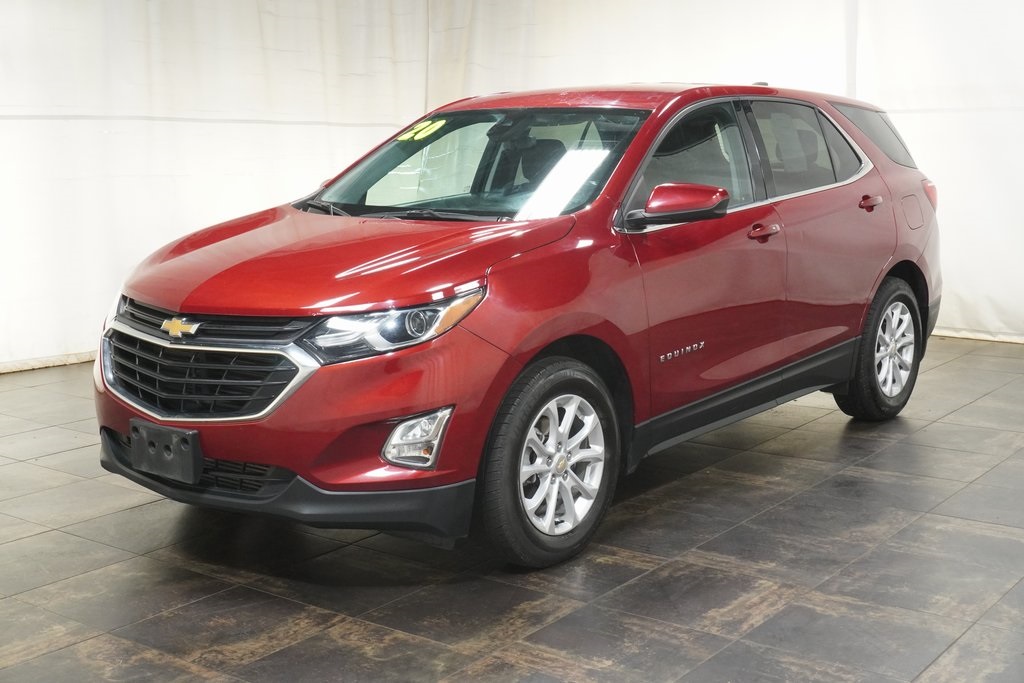 Used 2020 Chevrolet Equinox LT with VIN 3GNAXJEV5LS509855 for sale in Boardman, OH