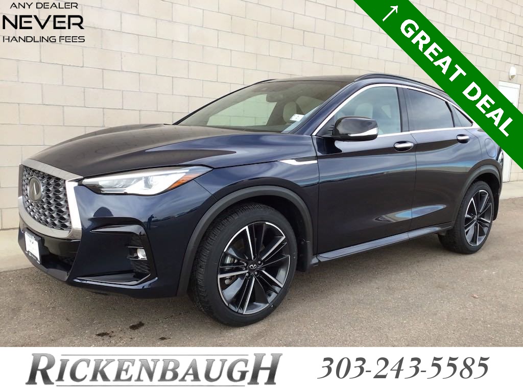 Certified PreOwned 2023 INFINITI QX55 LUXE 4D Sport Utility in Dacono P2497 Rickenbaugh INFINITI
