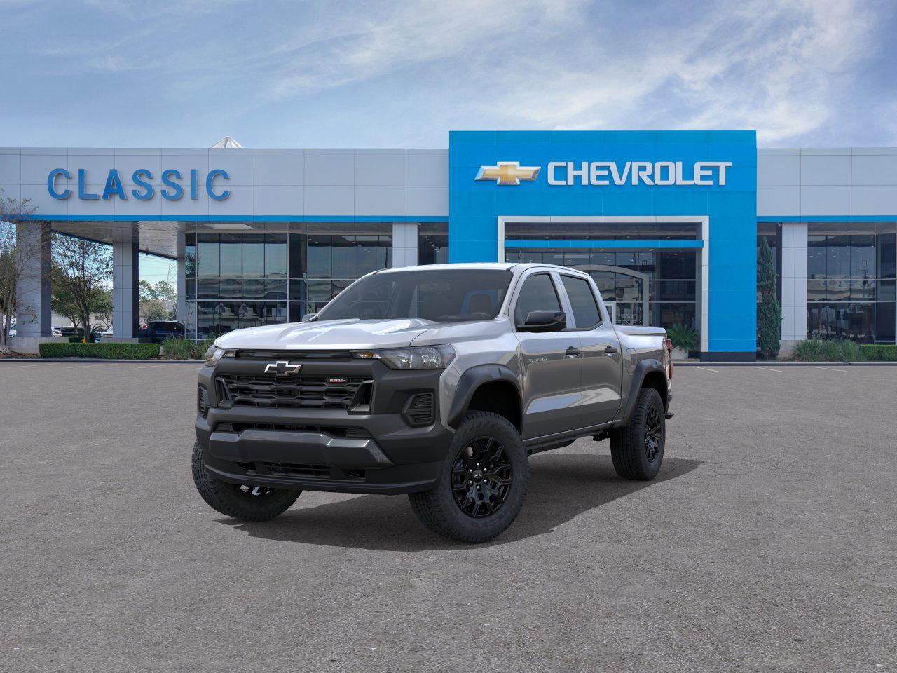 2026 Chevrolet Colorado Trail Boss Gray at Classic Elite Chevrolet Sugar Land