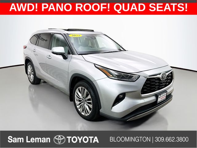 2023 Toyota Highlander Platinum's photo