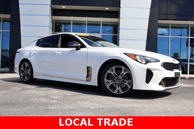 Used 2020 Kia Stinger GT-Line with VIN KNAE15LA2L6074815 for sale in Palm Harbor, FL