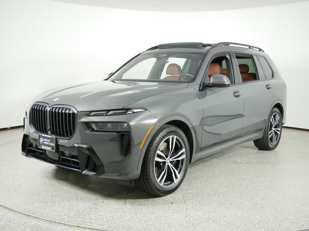 Certified 2023 BMW X7 40i with VIN 5UX23EM08P9P21646 for sale in Wayzata, Minnesota