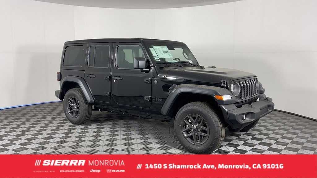 New 2025 Black Clear-Coat Exterior Paint Jeep Sport S image 1