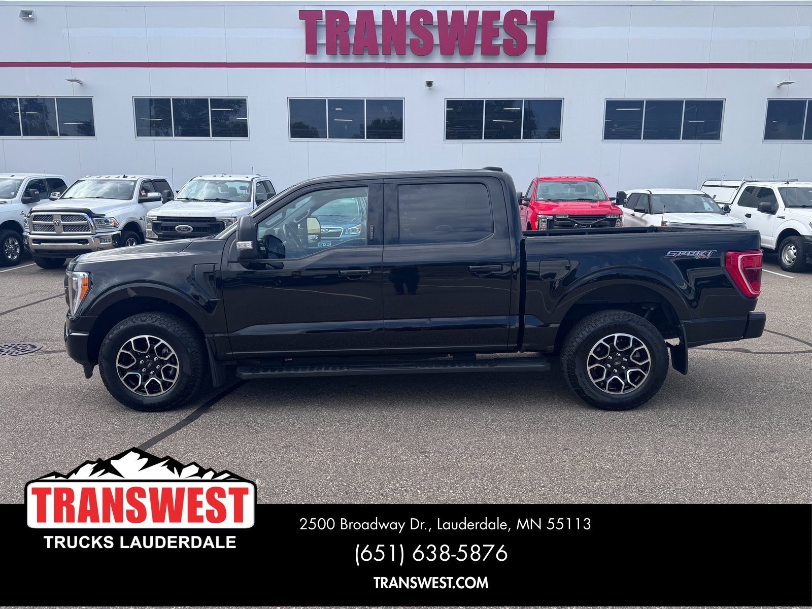 Used 2022 Ford F-150 XLT with VIN 1FTFW1E56NFB91303 for sale in Minneapolis, Minnesota
