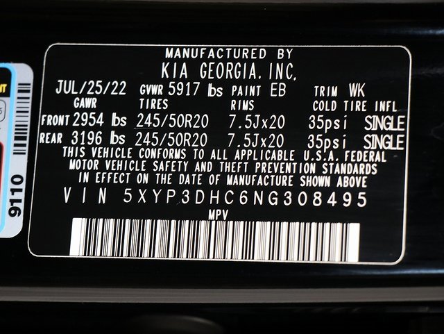 2022 Kia Telluride EX photo 26