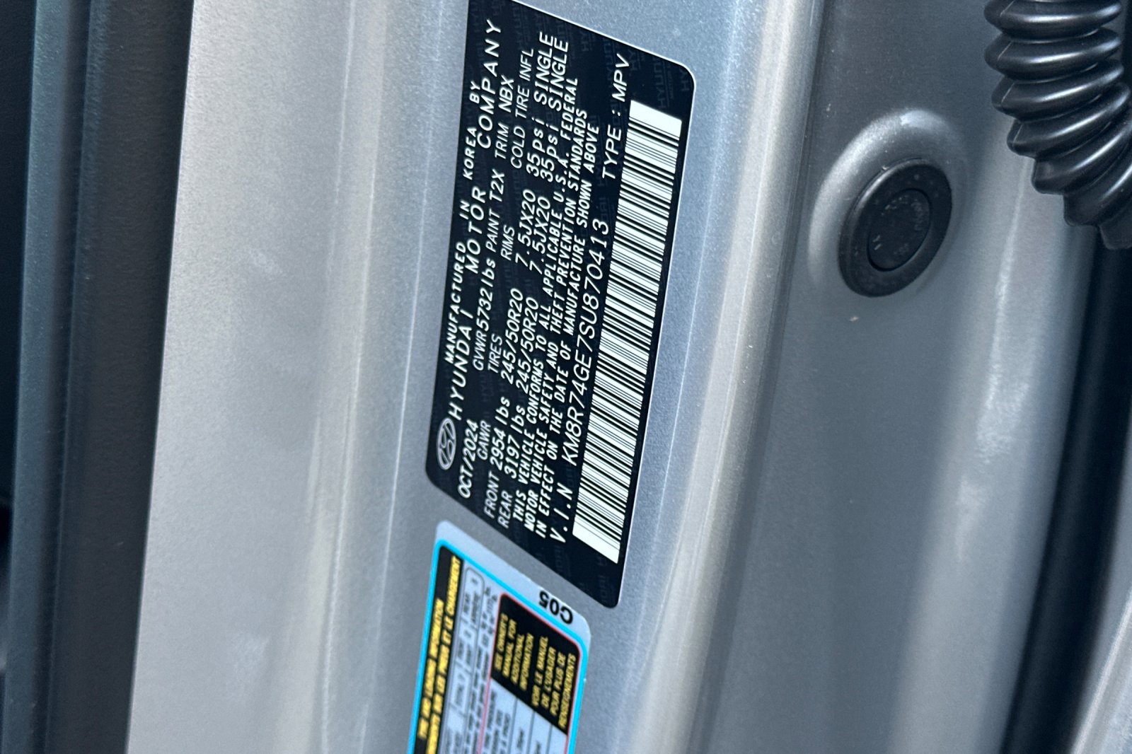 New 2025 Typhoon Silver Hyundai Calligraphy FWD image 52