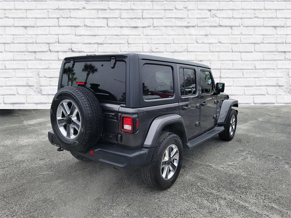 Used 2018 Jeep All-New Wrangler Unlimited Sahara with VIN 1C4HJXEN8JW262635 for sale in Live Oak, FL