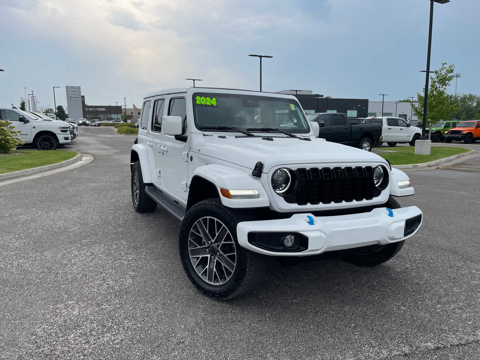 Used 2024 Jeep Wrangler 4xe High Altitude 4XE with VIN 1C4RJXU67RW152931 for sale in Kansas City