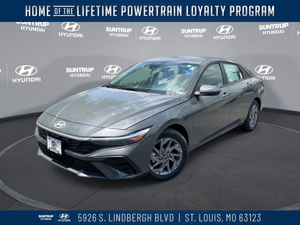 2025 Hyundai Elantra Blue