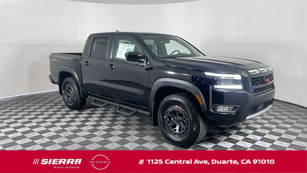 New 2025 Super Black Nissan Crew Cab PRO-4X® image 1