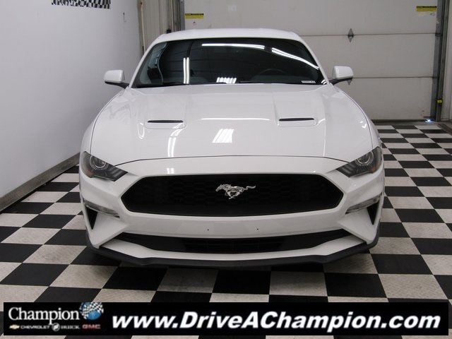 Used 2018 Ford Mustang EcoBoost with VIN 1FA6P8TH7J5146198 for sale in La Grange, KY