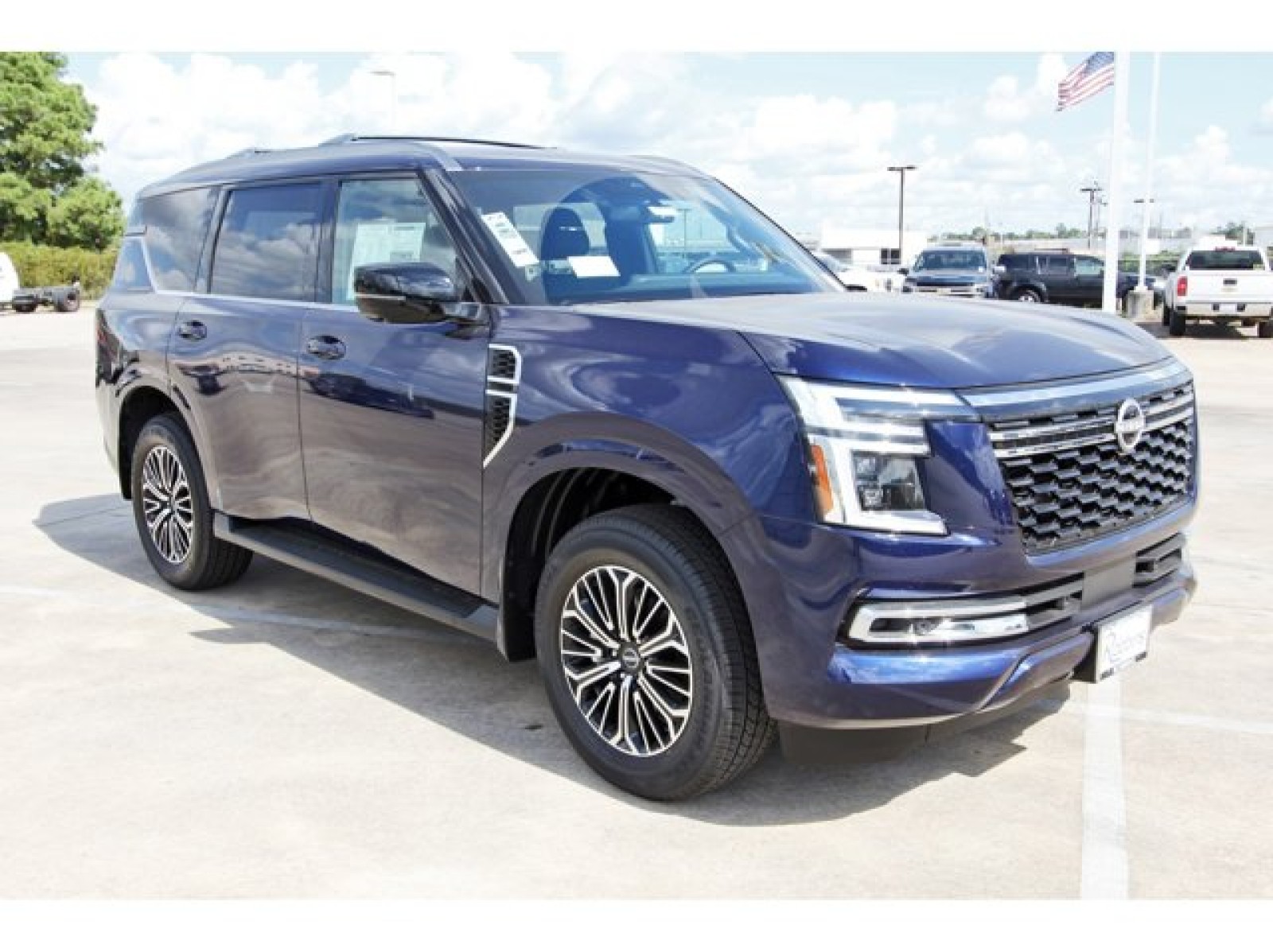 2026 Nissan Armada SL Blue at Robbins Nissan