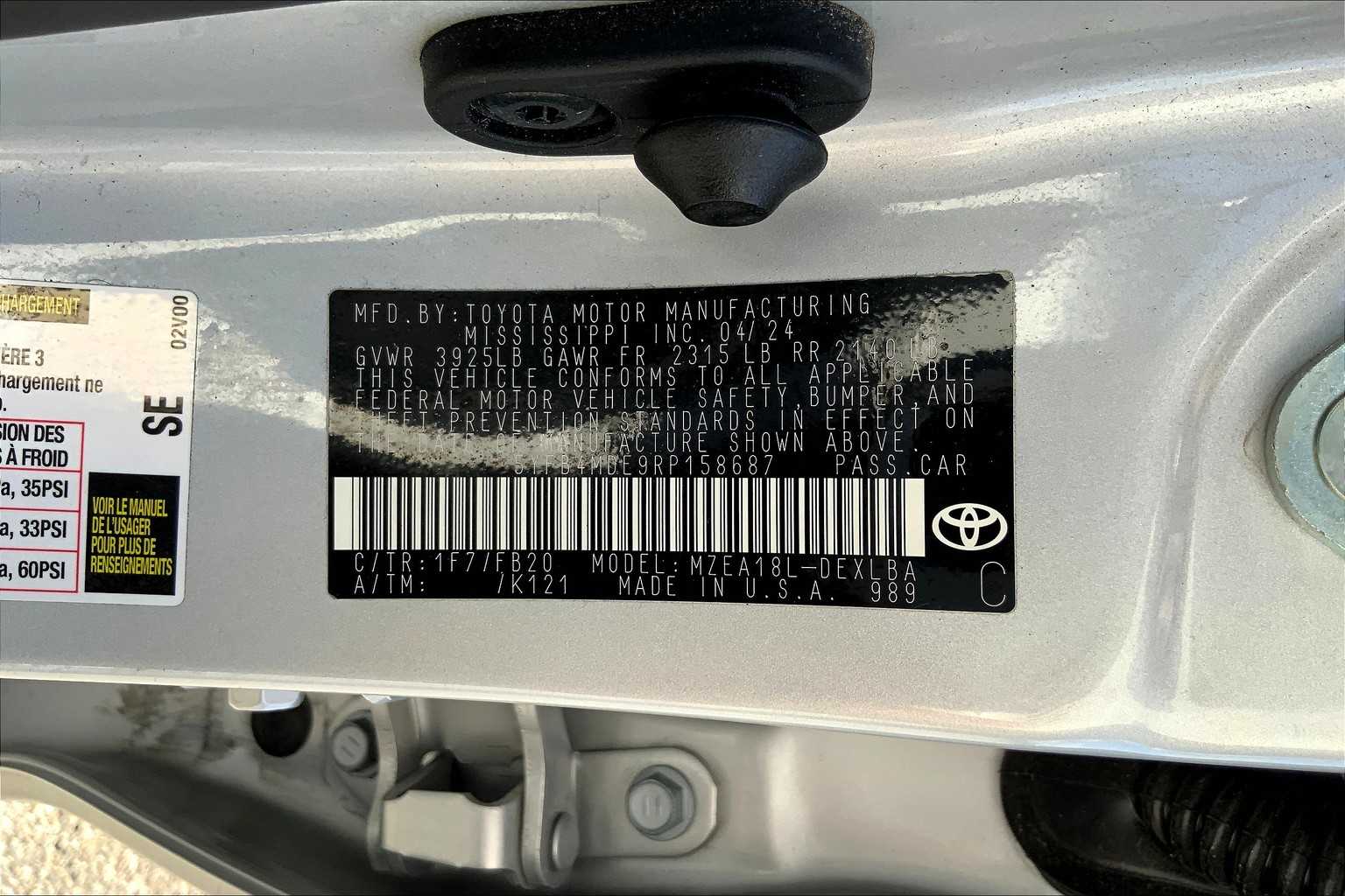 2024 Toyota Corolla LE photo 34