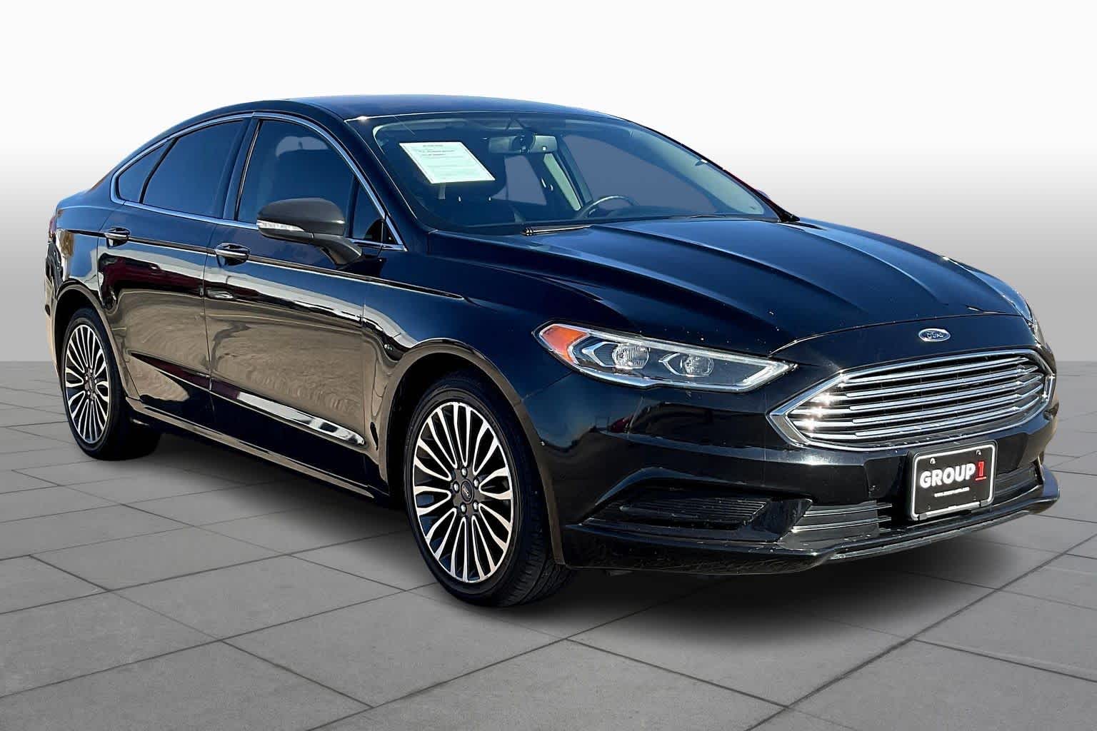 Used 2018 Ford Fusion SE with VIN 3FA6P0HD9JR152914 for sale in Amarillo, TX
