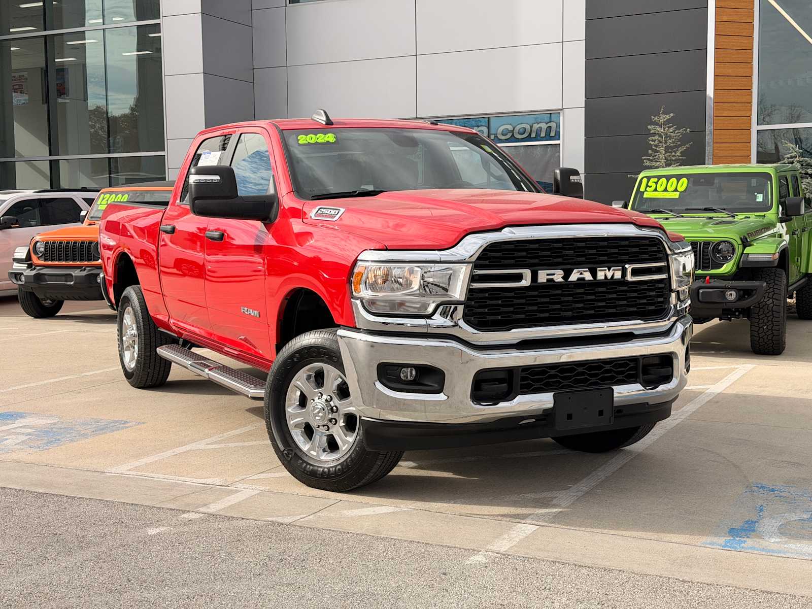 Used 2024 RAM Ram 2500 Pickup Big Horn with VIN 3C6UR5DJ3RG386680 for sale in Kansas City