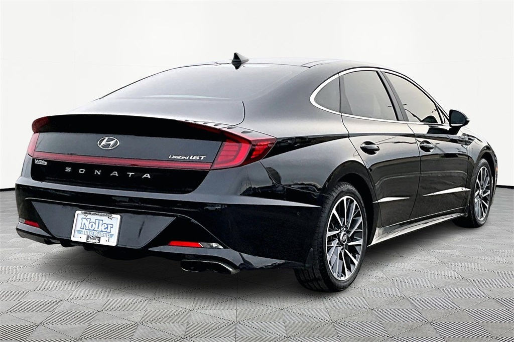 Used 2021 Hyundai Sonata Limited with VIN 5NPEH4J20MH129287 for sale in Kansas City