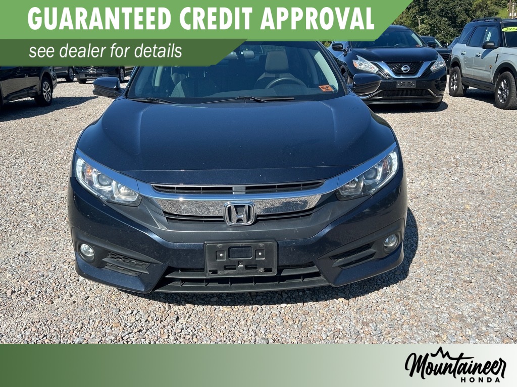 Used 2017 Honda Civic EX-T with VIN 19XFC1F30HE028781 for sale in Bridgeport, WV