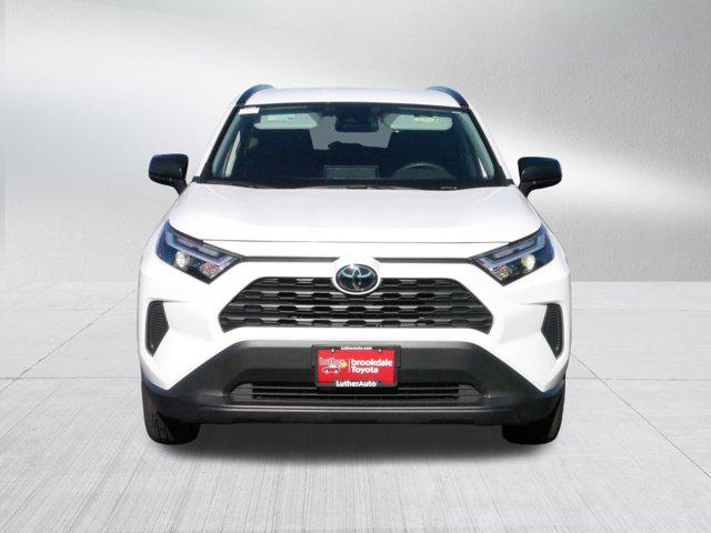 Certified 2025 Toyota RAV4 LE with VIN 2T3LWRFV6SW262249 for sale in Brooklyn Center, Minnesota