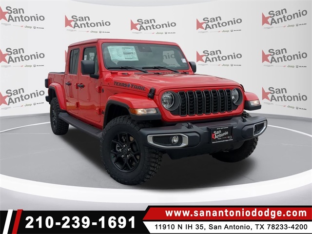 New 2025 Jeep Gladiator Sport Crew Cab in San Antonio #SL536153