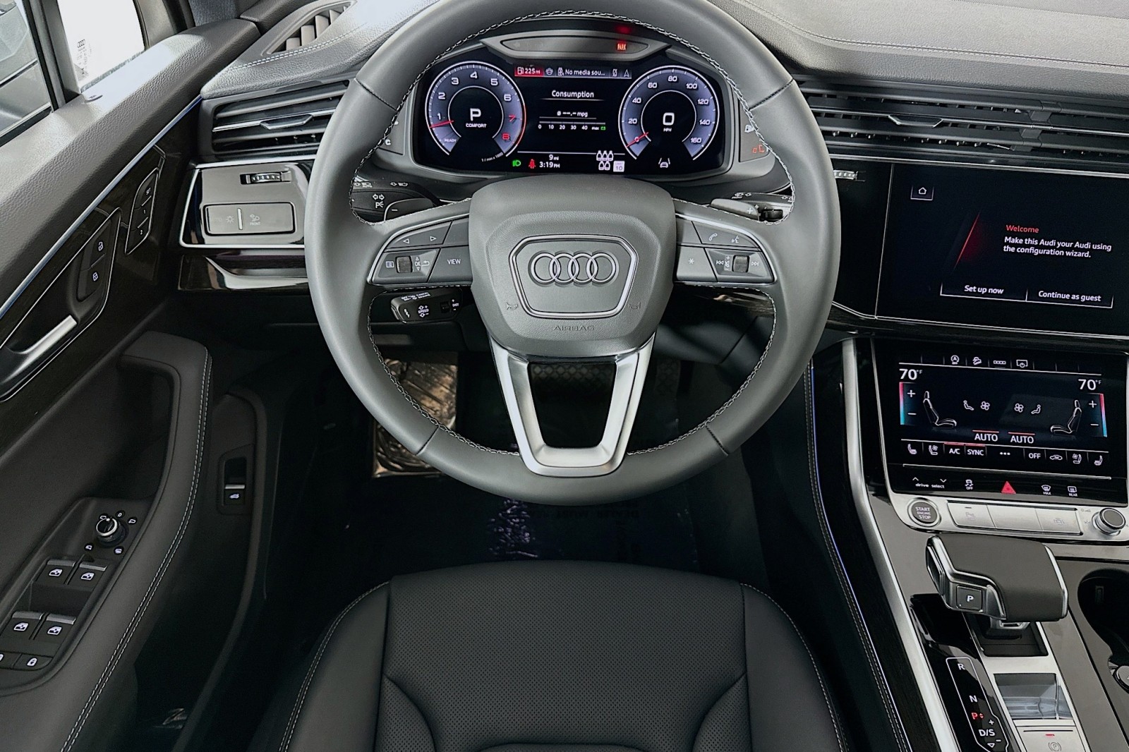 New 2025 Mythos Black Metallic Audi Premium Plus image 5