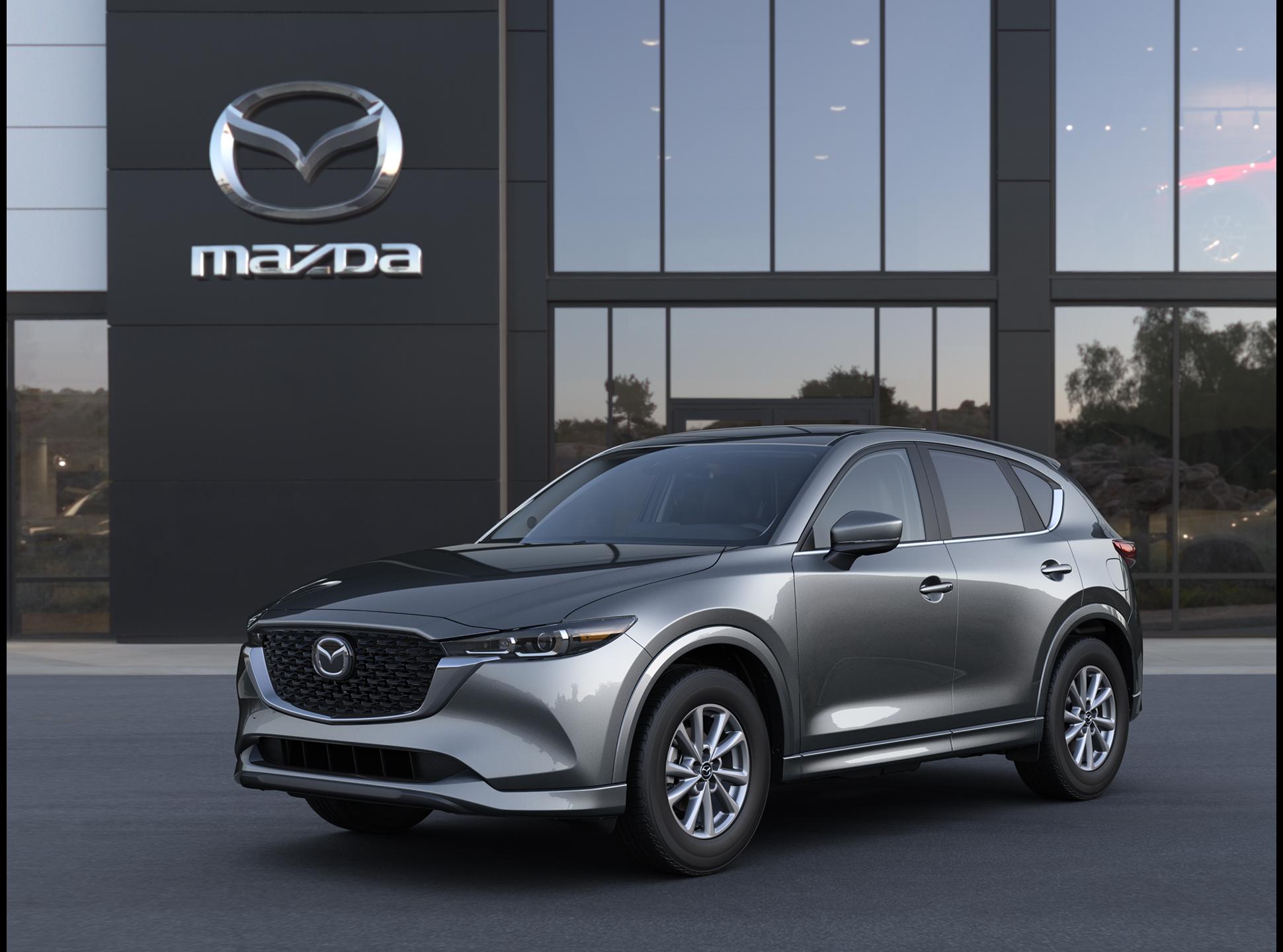 New 2025 Machine Gray Metallic Mazda 2.5 S Select AWD image 1