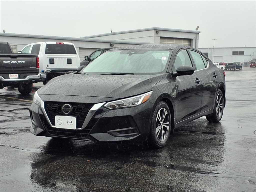 Certified 2023 Nissan Sentra SV with VIN 3N1AB8CV3PY323501 for sale in Kansas City