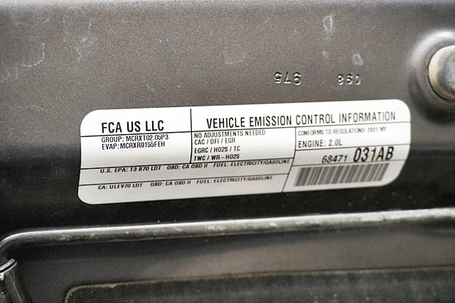 Used 2021 Gray Jeep Unlimited Rubicon 4xe image 36