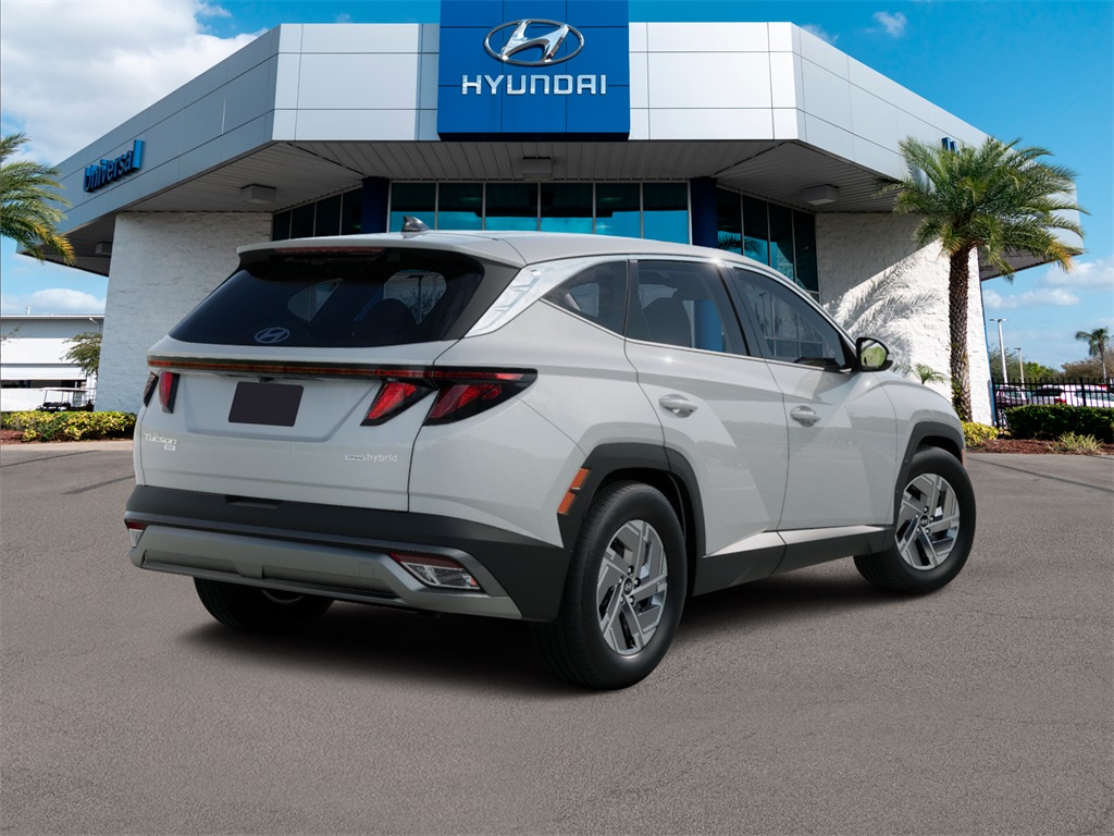 2026 Hyundai Tucson Hybrid Blue photo 3