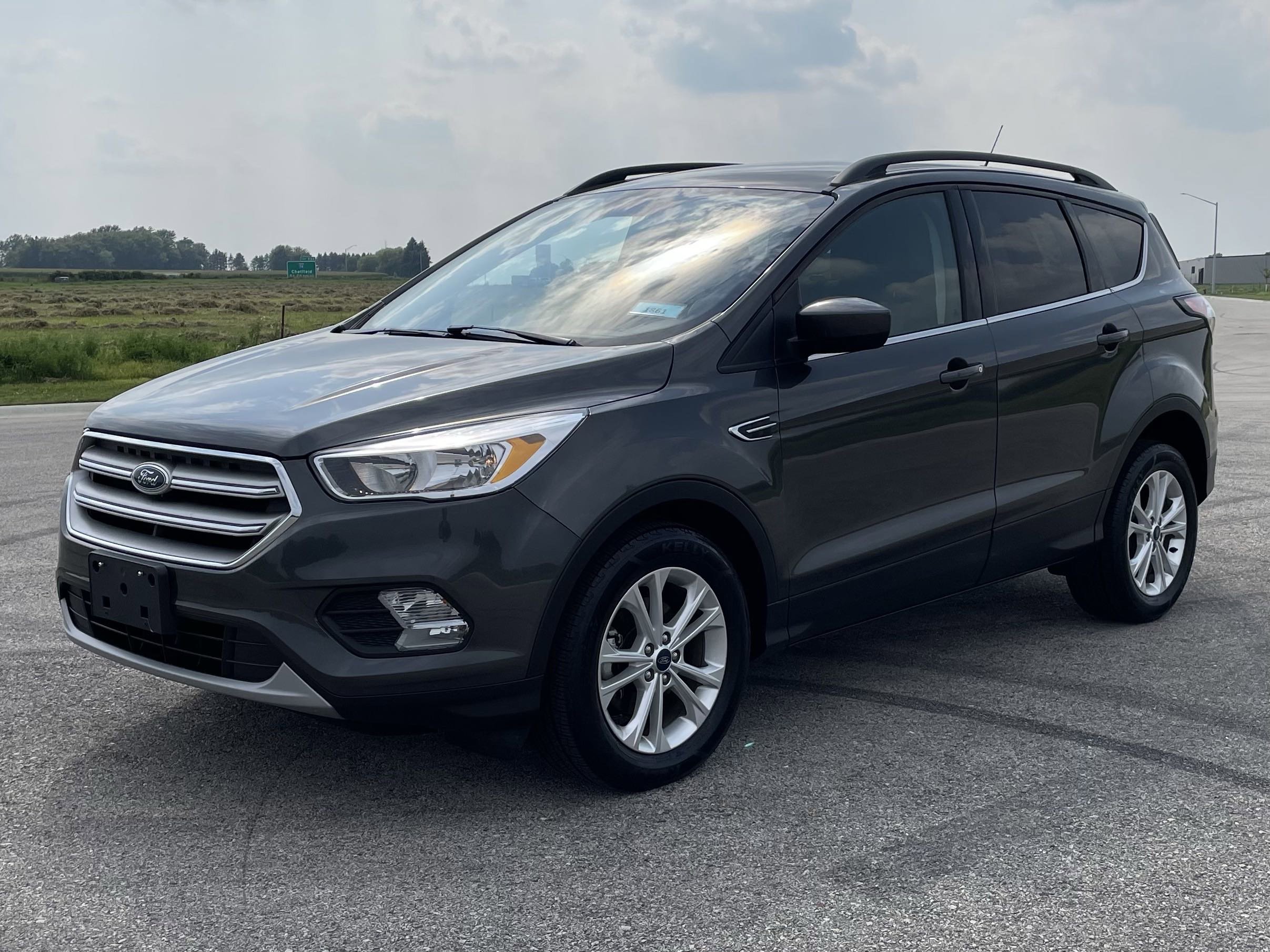 Used 2018 Ford Escape SE with VIN 1FMCU0GD9JUD55569 for sale in Saint Charles, Minnesota