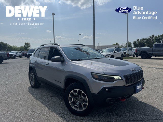 Certified 2021 Jeep Cherokee Trailhawk with VIN 1C4PJMBX9MD135957 for sale in Ankeny, IA